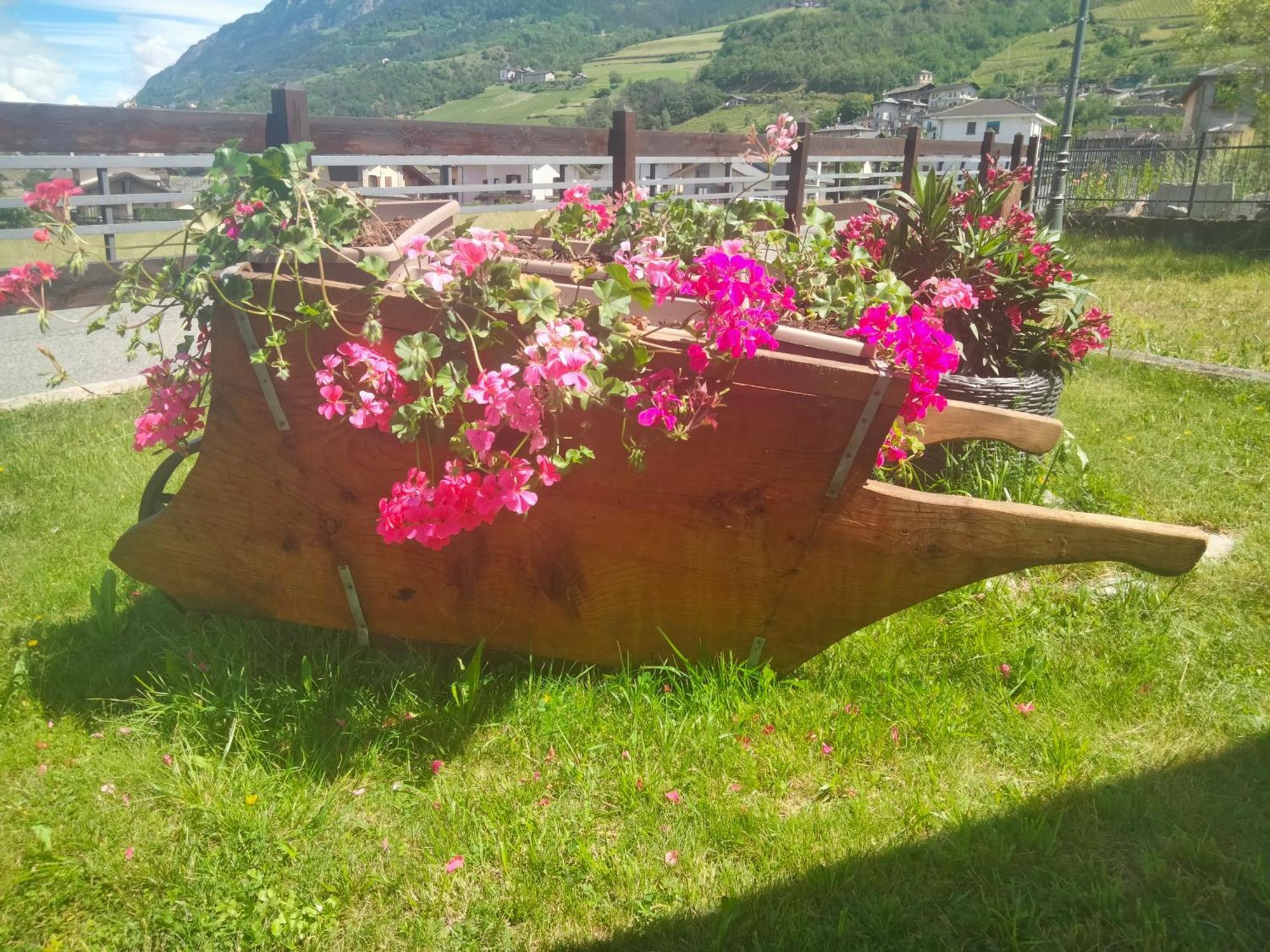 Appartamento Signorile Con Giardino Aosta Eksteriør billede